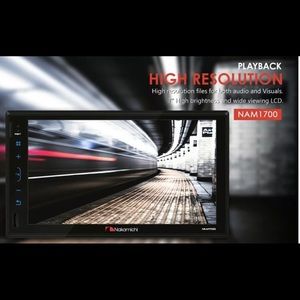 NAKAMICHI 7" TOUCHSCREEN DIGITAL MEDIA  BLUETOOTH STEREO MIRROR LINK CAR STEREO